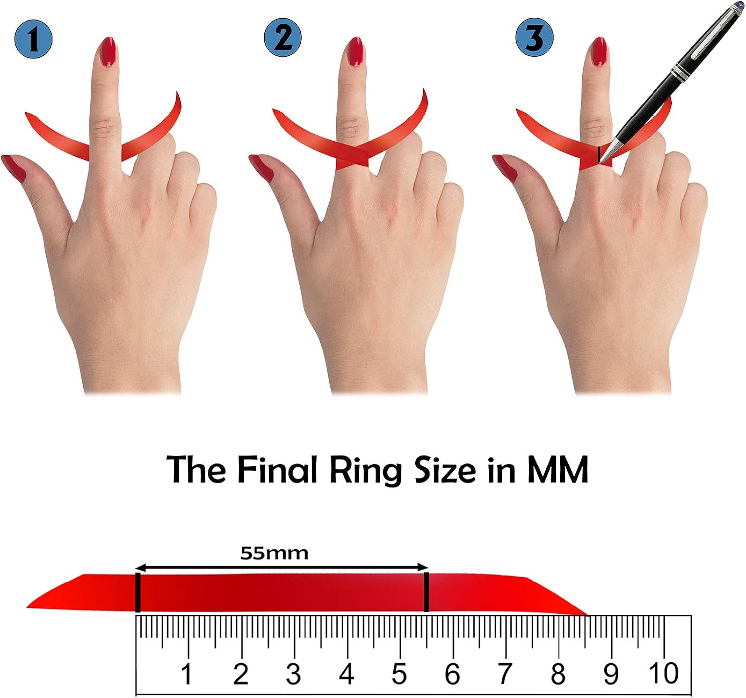 Miniatura 6 de Joyas Plata Buenas Gemas Marquesa Forma Multi Piedra Granate Facetado Anillo de Plata de Ley Granate Rojo-Enero Nacimiento Capricornio Astrología