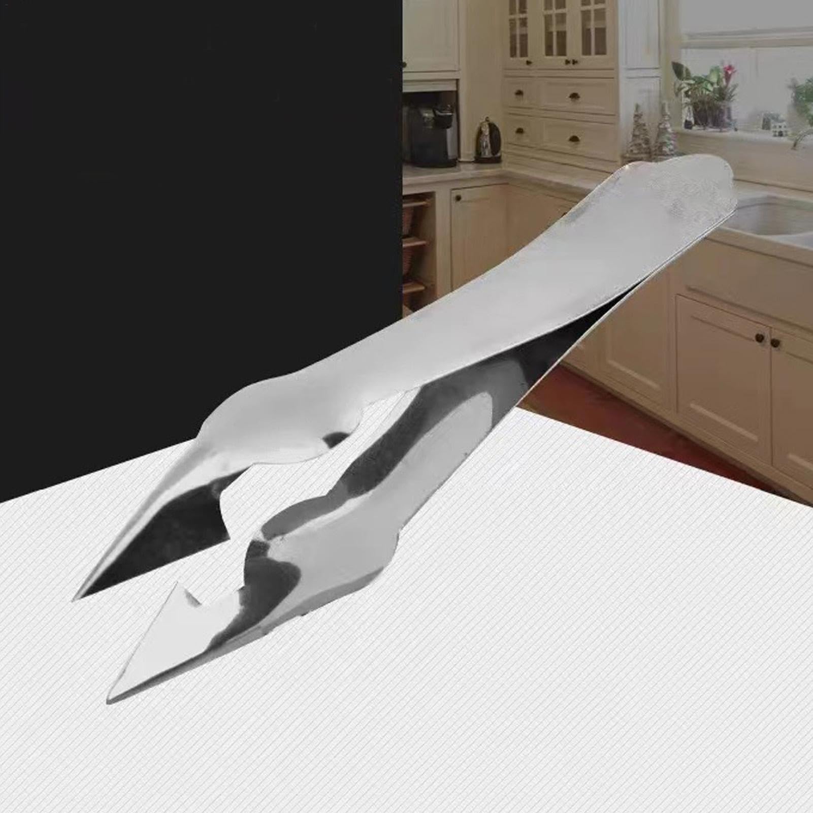 Fruit Stem Remover -Stem Remover Corer Tool, V Shape Pineapple Eye Cutter | Stainless Steel Strawberry Huller, Portable Kitchen Gadget For Fruit And Vegetable, Strawberry Cherry Tomato, Potato, 1pcs