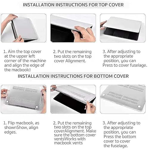 Miniatura 4 de Foto y nombre personalizados personalizados para MacBook Air de 13 pulgadas 2020 2019 2018 versión A2337 M1 A2179 A1932 pantalla de retina con