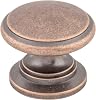 Top Knobs M357 Somerset II Collection 1-14 Ray Knob, Antique Copper