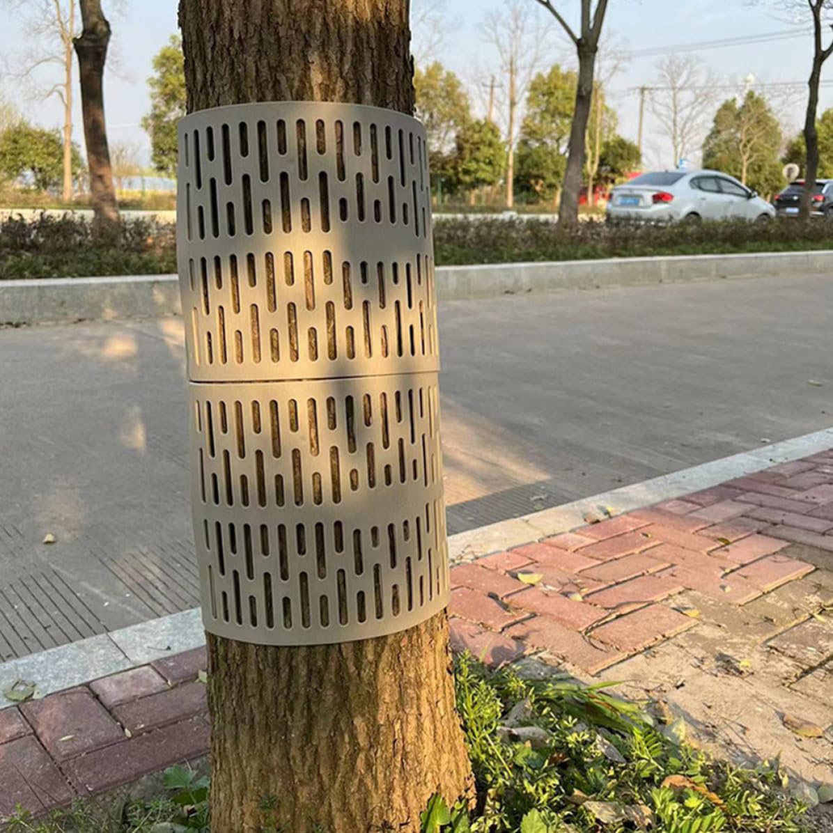 Telo Protettivo per Piante in Pp per Protezione Tronco, Copertura Resistente al Vento e Combinabile, per Giardinaggio Indoor e Outdoor, Set da 10 Pezzi