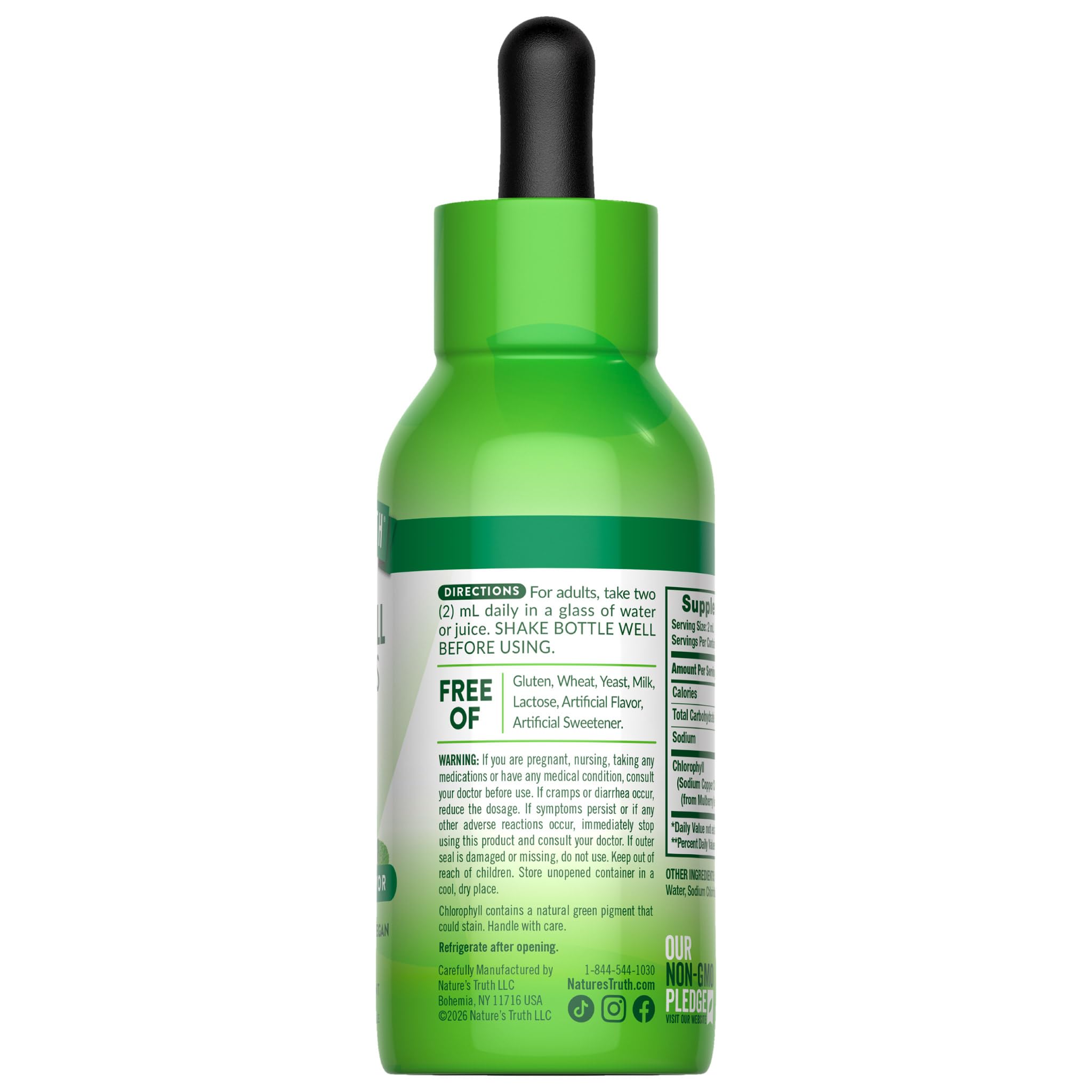 Nature's Truth Liquid Chlorophyll Drops | 50 mg Chlorophyll | 2 fl oz — Amazon image 7