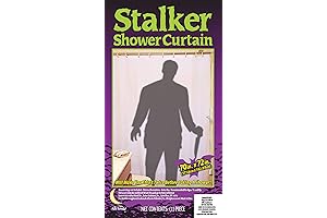 Terrifying Translucent Ghost Shower Curtain