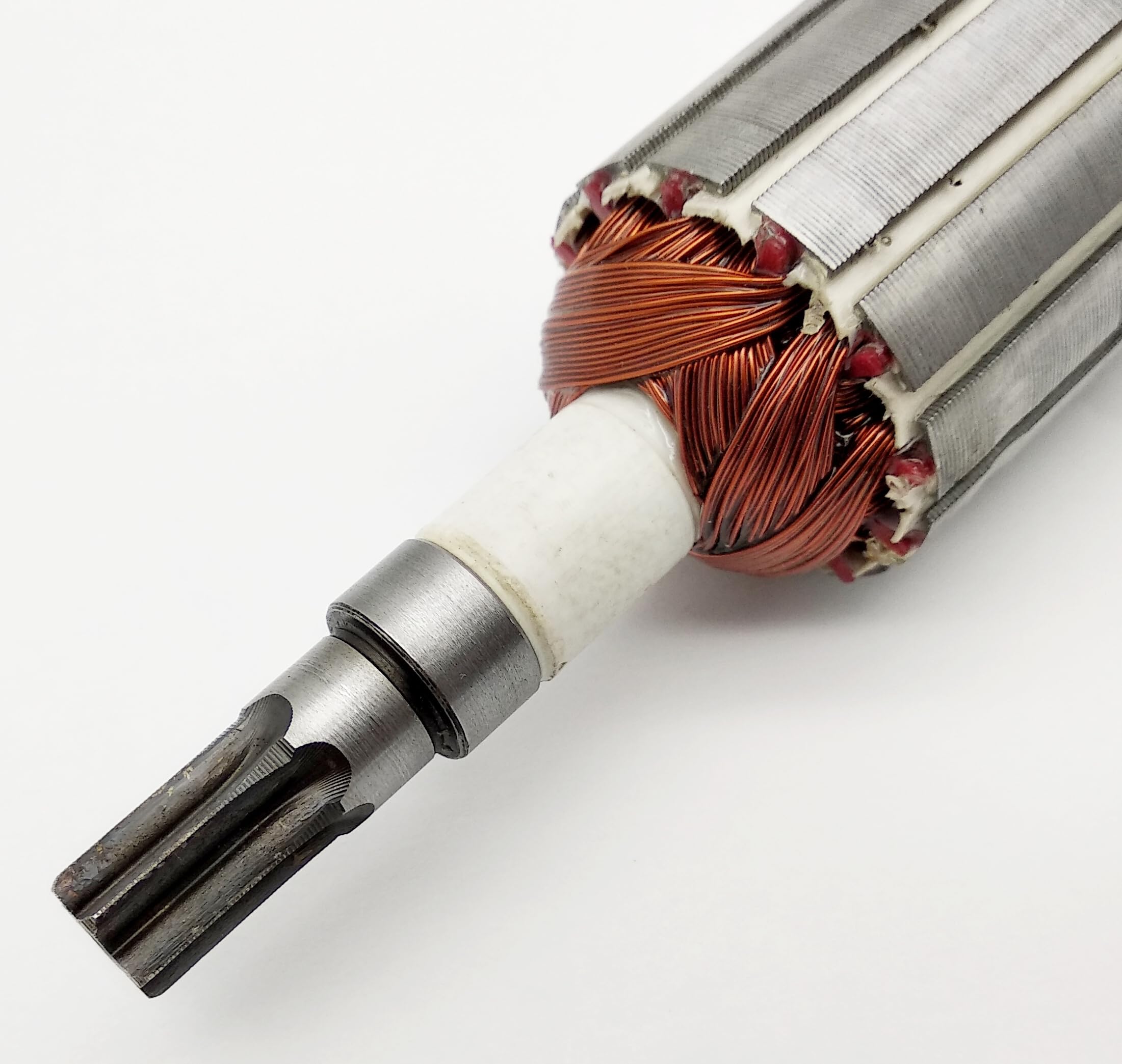Motore ancora rotore corridore + carbone per Bosch GBH 5/40 DCE, GBH 38, GSH 5 CE, Würth BMH 40-E, come 1 614 010 180
