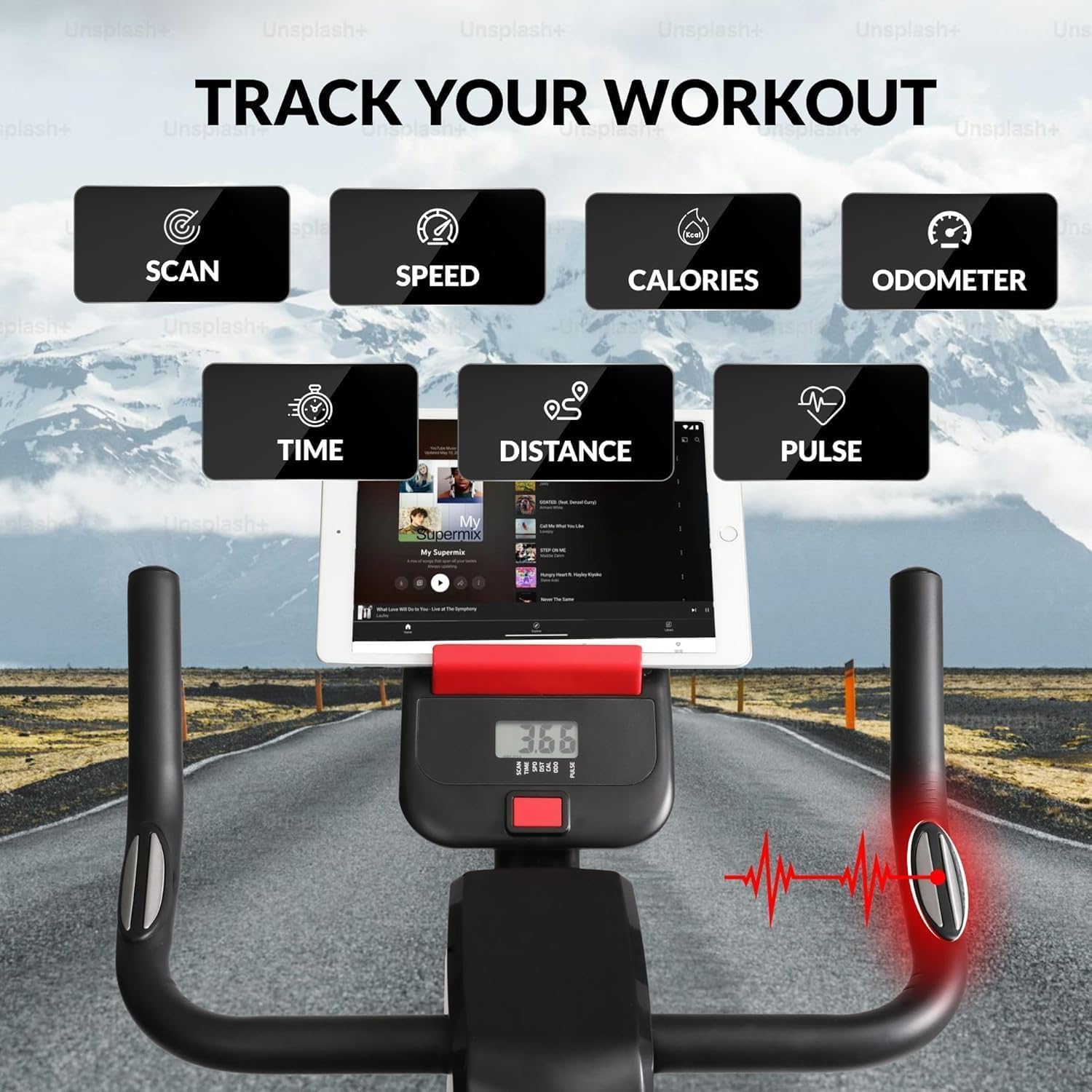 Sport 24 Home Exercise Spin Bike Sport24 Smart Exercise Spinning