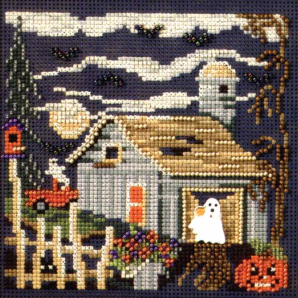 Midnight Farm Cross Stitch Kit