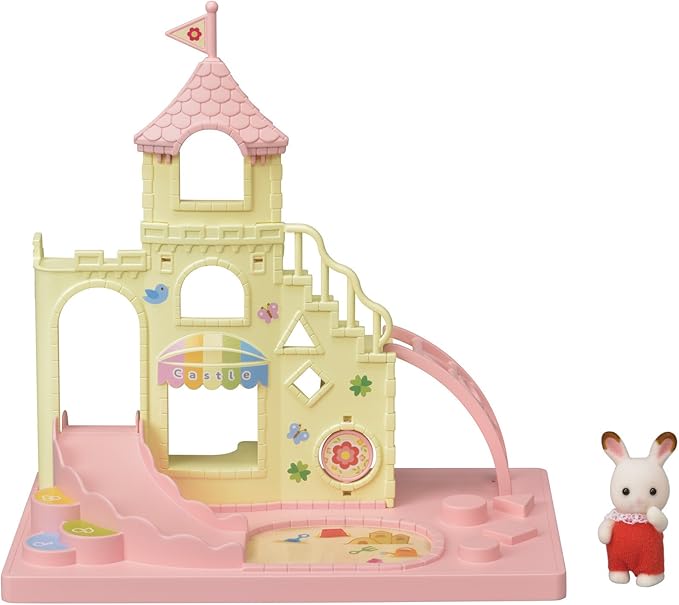 Calico Critters Baby Castle Playground Toy Bunny Gift For Easter Basket Toys Games Amazon Com