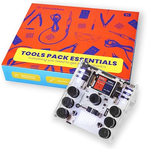 CircuitMess - Kit electrónico de juguetes STEM para niños mayores de 11 años - Kit de ciencia y robótica - Kit de ingeniería con actividades STEM -