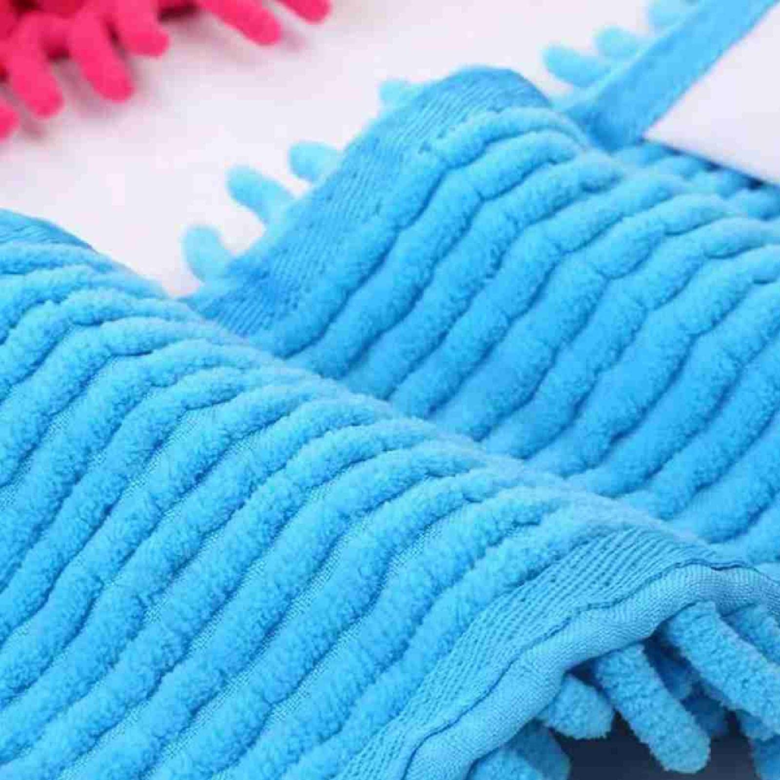8 cabezales de repuesto para fregona de microfibra, recambio de fregona húmeda o seca, paño de limpieza en seco y húmedo, flexible, adecuado para cabezal de repuesto de arrastre plano