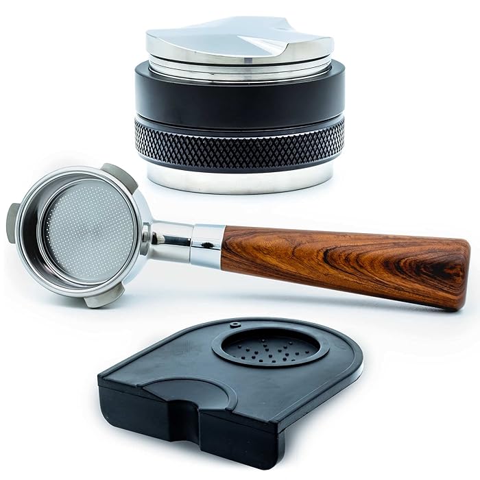 Buy Evergreen Coffee 53mm Coffee Distributor & Tamper + 54mm Bottomless