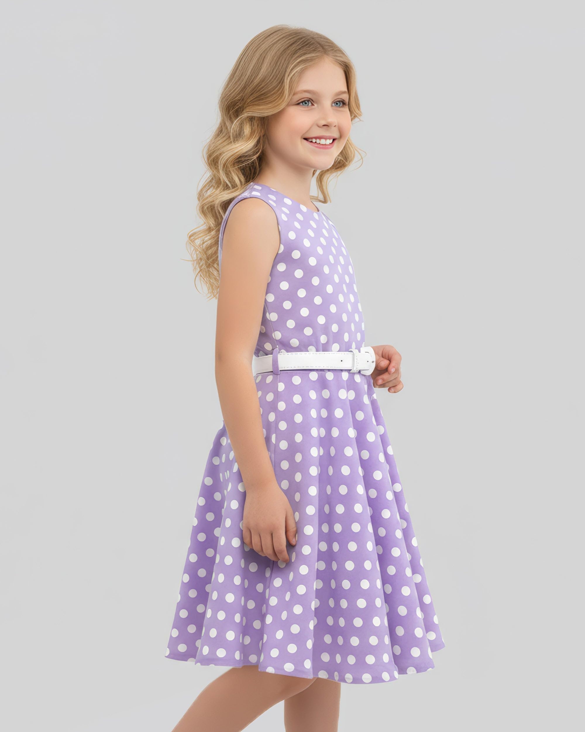 BlackButterfly Enfants Robe Années 50 Vintage 'Audrey'