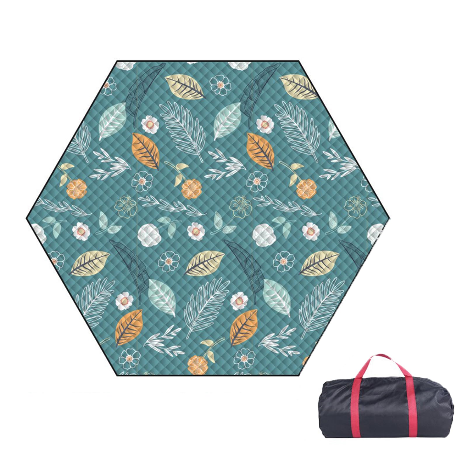 2pcs Coperta da Picnic Impermeabile Pieghevole Grande Telo Spiaggia Antisabbia Telo da Mare Grande Coperta da Spiaggia Tappetino da Picnic Telo da Campeggio Parco Giardino Spiaggia