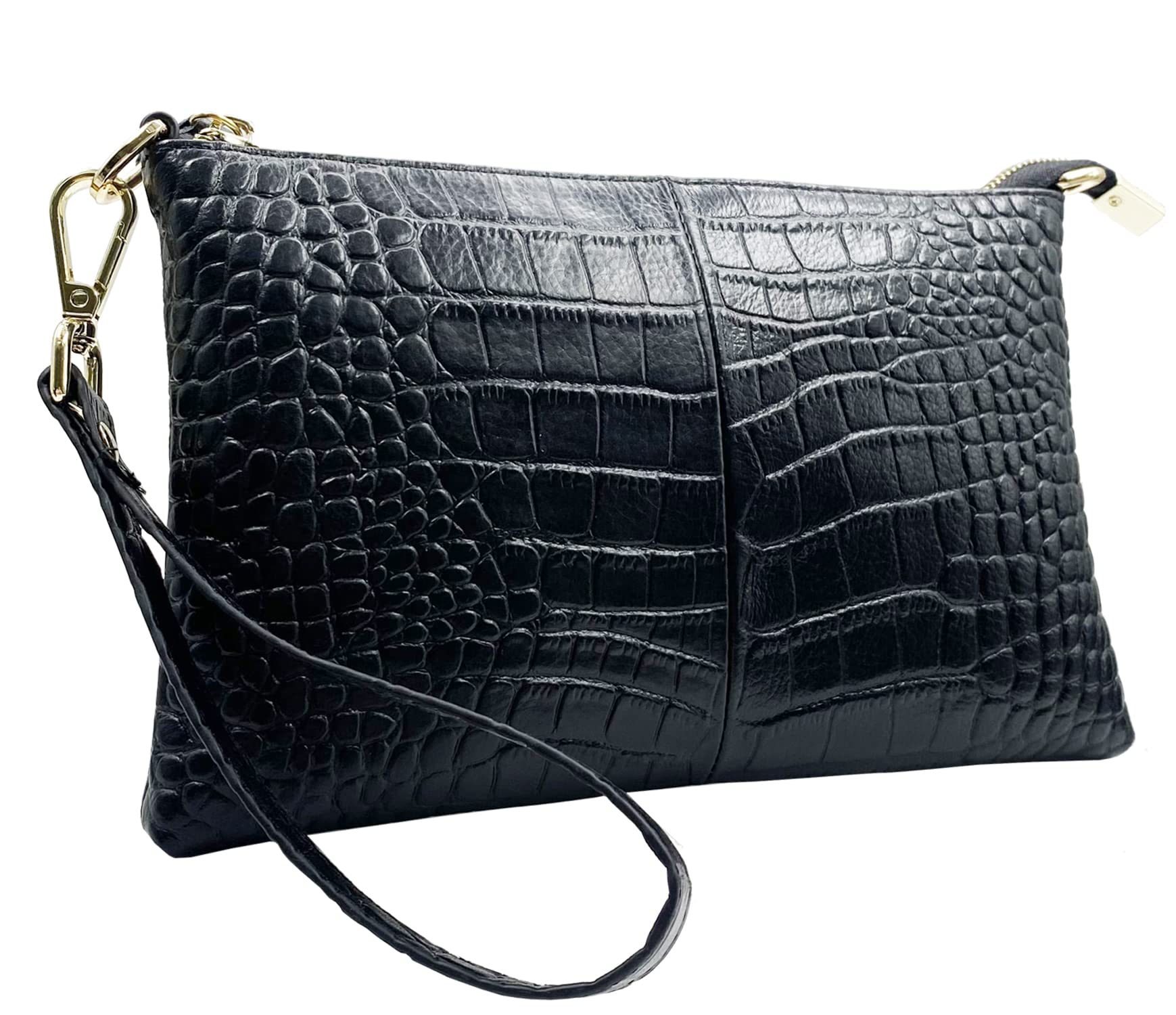 Beurlike Leather Wristlet Wallet Clutch Purses For Women Small Crossbody Phone Bags