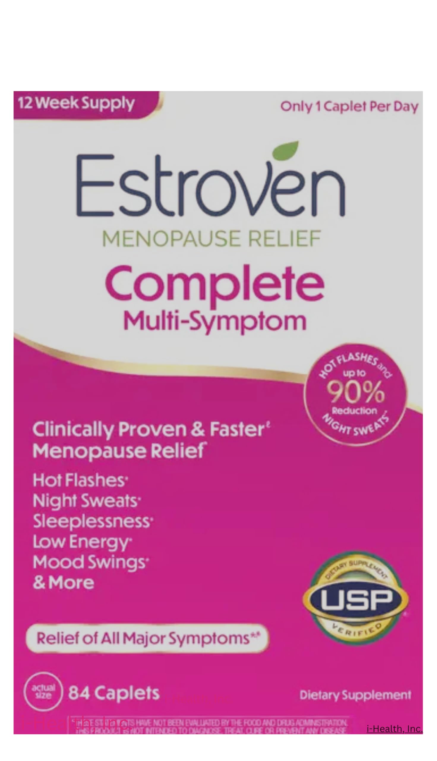 Value Pack - Complete Multi-Symptom Menopause Supplement for Women, 84 Ct.