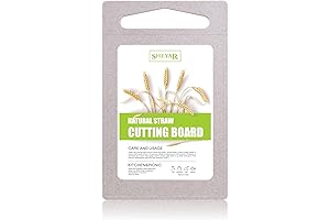 Cutting Board: Wheat Straw Fiber, Dishwasher Safe, Eco-Friendly Kitchen Aid