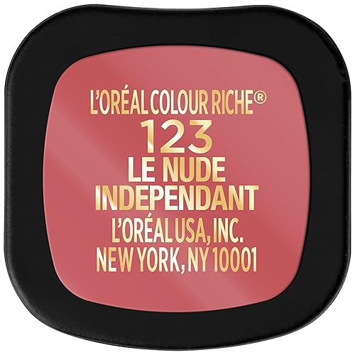 Vista 37 de L'Oréal Paris Colour Riche - Lápiz labial mate de volumen intenso, maquillaje labial con ácido hialurónico para hasta 16 horas de uso, rosa