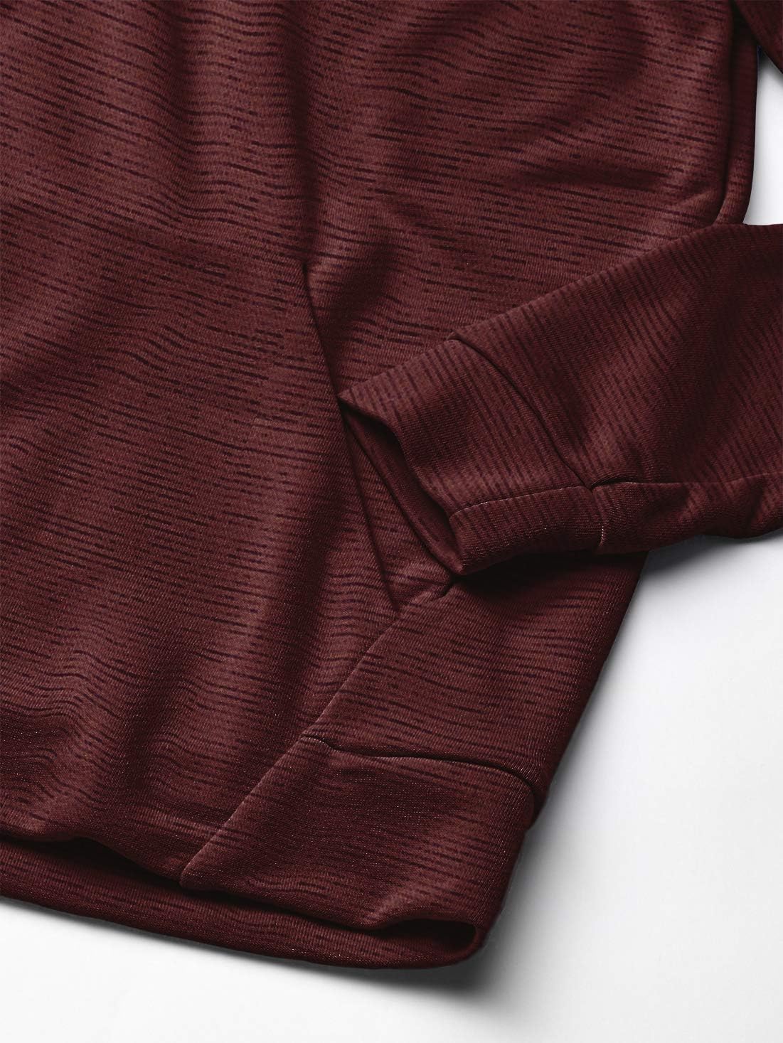 Nike Men's Hoodie Pull-Over Swoosh, Night Maroon/Burgundy Ash/Heather/White, X-Large