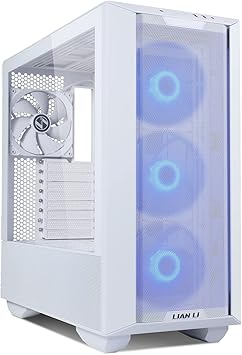 Lian Li LANCOOL III Medium Size Case, Game Case, White