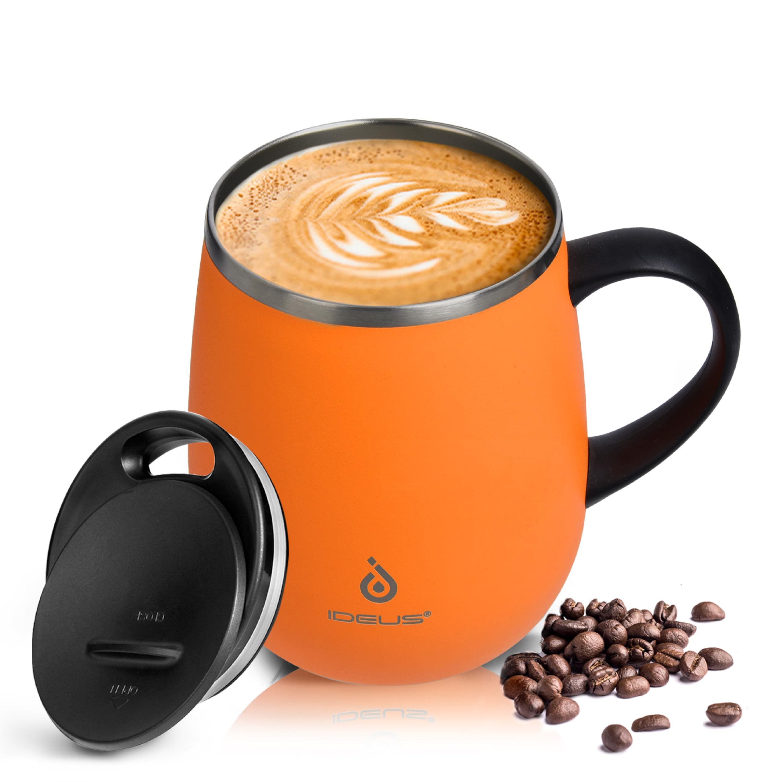 Koffiemok 470 ml (16oz), dubbelwandige vacuüm geïsoleerde