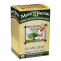 Algopix Similar Product 3 - MATE FACTOR OLIVE LEAF ORGANIC YERBA