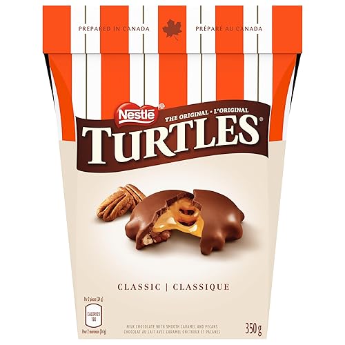 Nestle the Original Turtles 100% Pecan 350g/12.34oz Box {Imported from Canada}