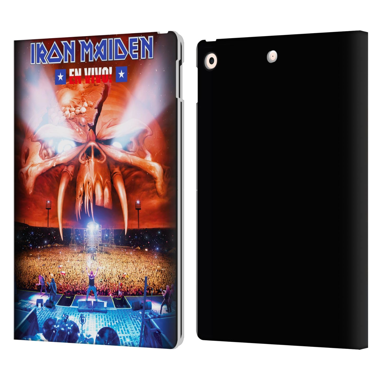 Housse iPad 10.2 Iron Maiden cuir résistant aux rayures