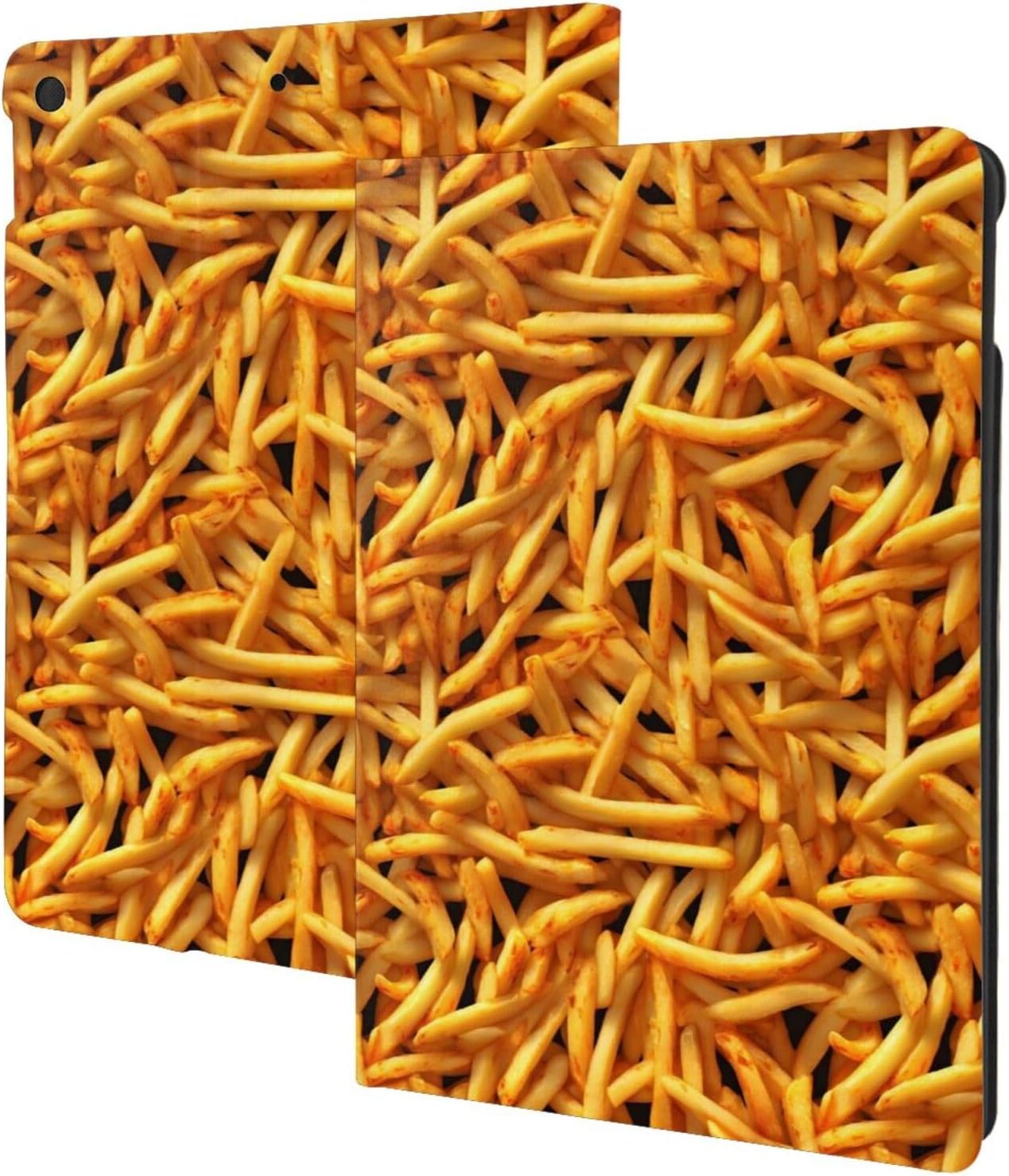 Realistic French Fries C Print Compatible with ipad 7th/8th/9th Generation Case Cover, Cute Unique Tablet Case Compatible with ipad 10.2 Inch Case, Folio Stand, Auto Wake/Sleep
