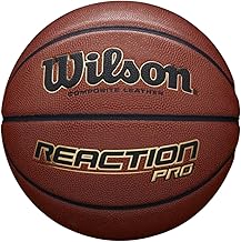 كرة سلة رياكشن برو من ويلسون ستاف، بني واسود - WTB10137XB07