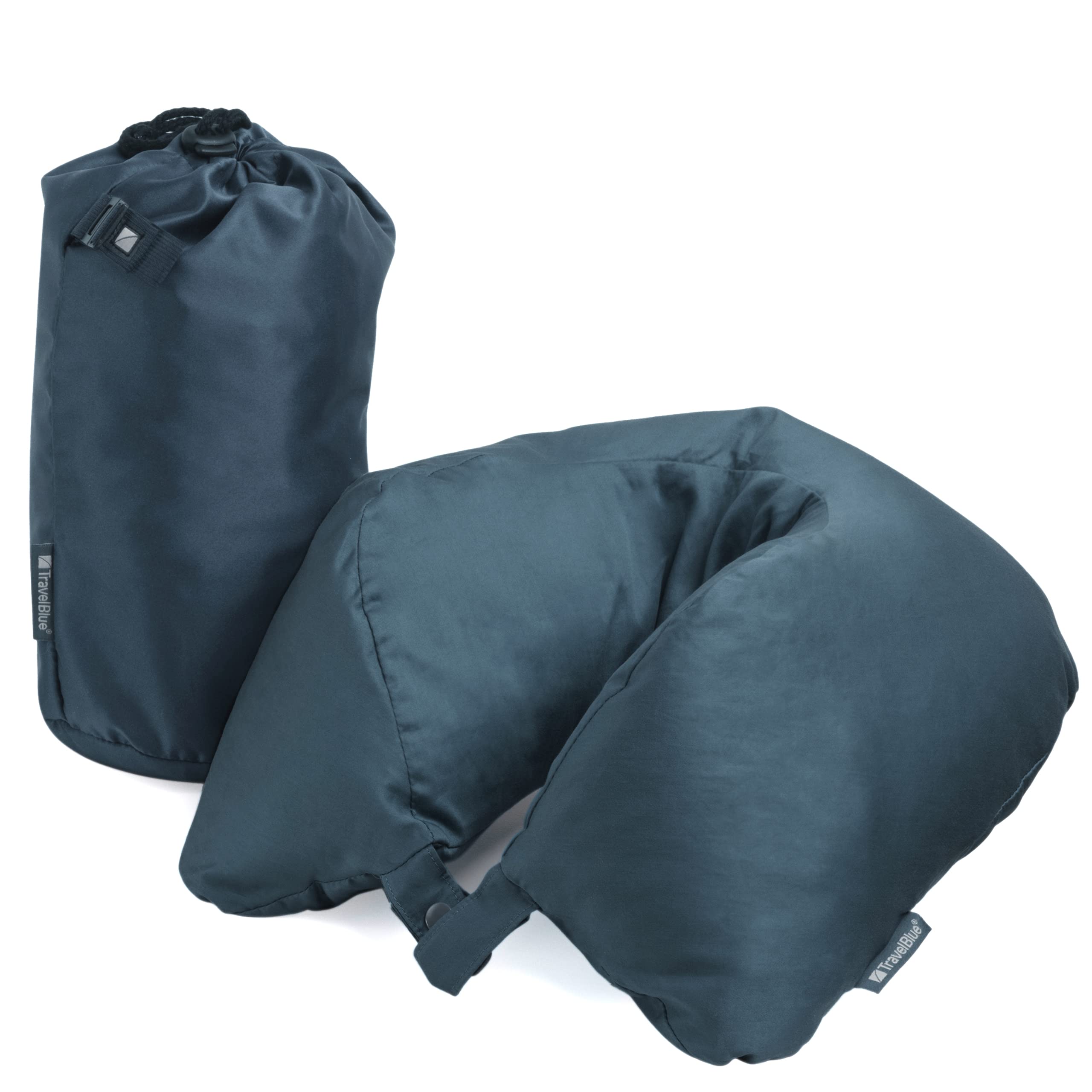 Travel Blue, Support Travel Pillow, Duck and Goose Feather Pillow