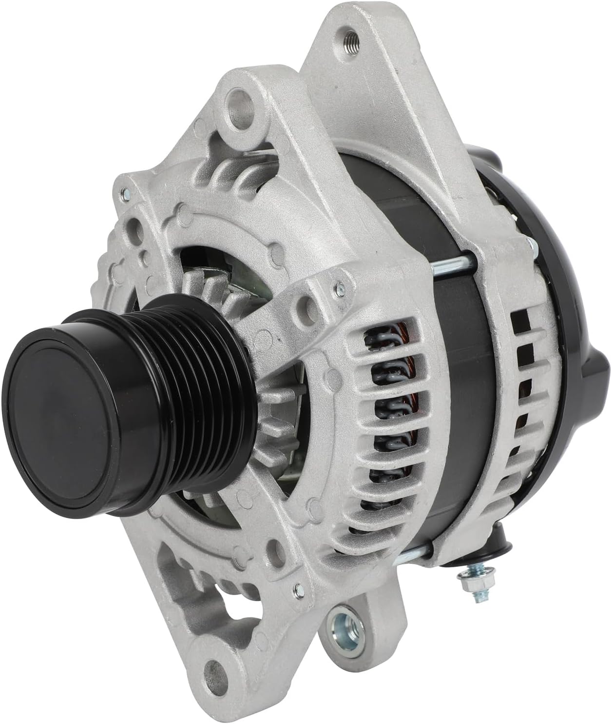 cciyu 11517 Alternators Replacement for Toyota for 4Runner 4.0L 2010-2013,for Toyota for FJ Cruiser 4.0L 2010-2014,for Toyota for Tundra 4.0L 2011-2014 Alternator 7 Groove Clutch Pulley