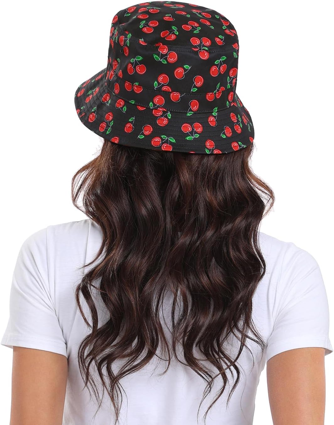 HDE Bucket Hat Unisex Print and Solid Beach Sun Hats Outdoor Packable Headwear - Image 6