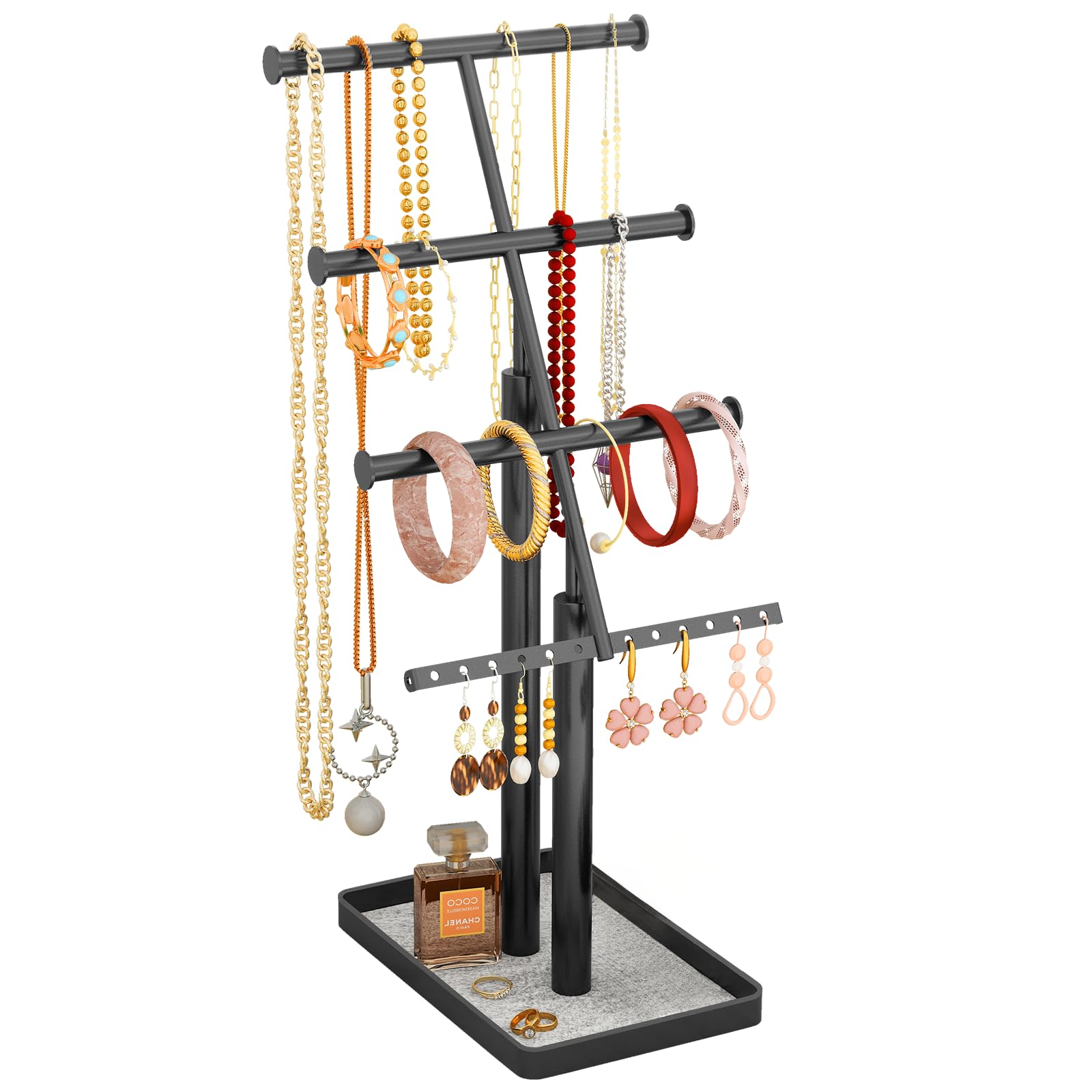 (QTY 2) KLJKPA Jewelry Organizer Stand