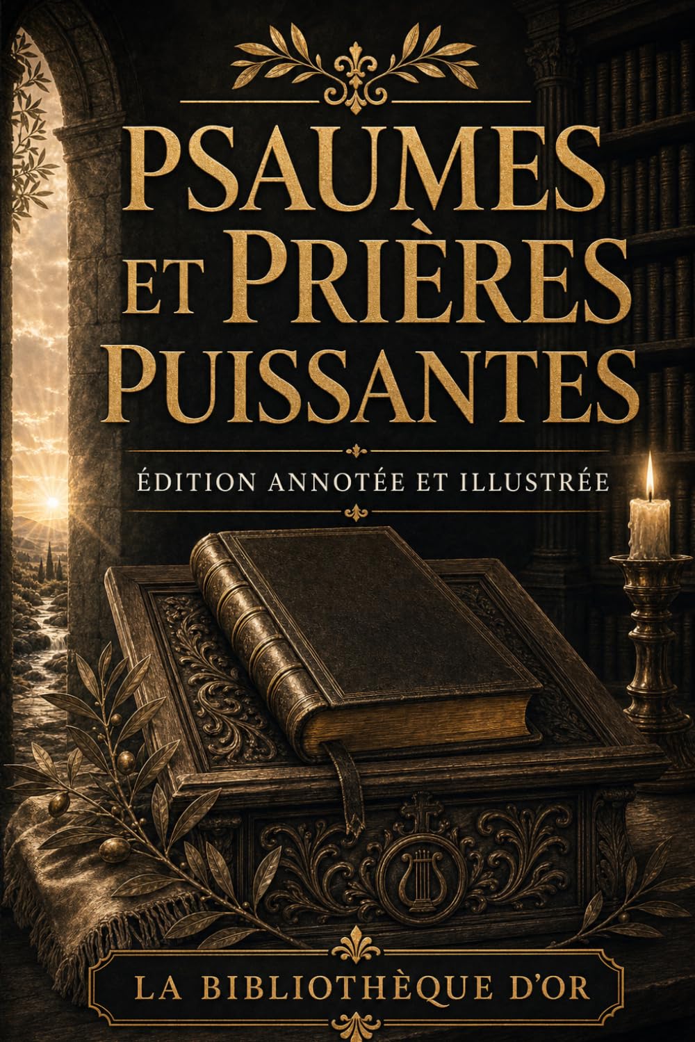 Psaumes et prières puissantes: Édition annotée et illustrée