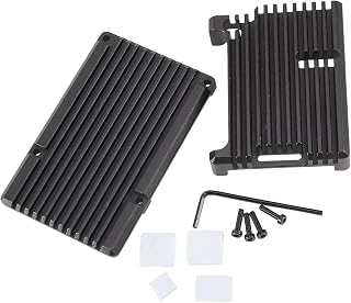 Frefgikty for Model B Aluminum Case, Passive Cooling Aluminum Alloy Protective Shell Metal Enclosure for Model B