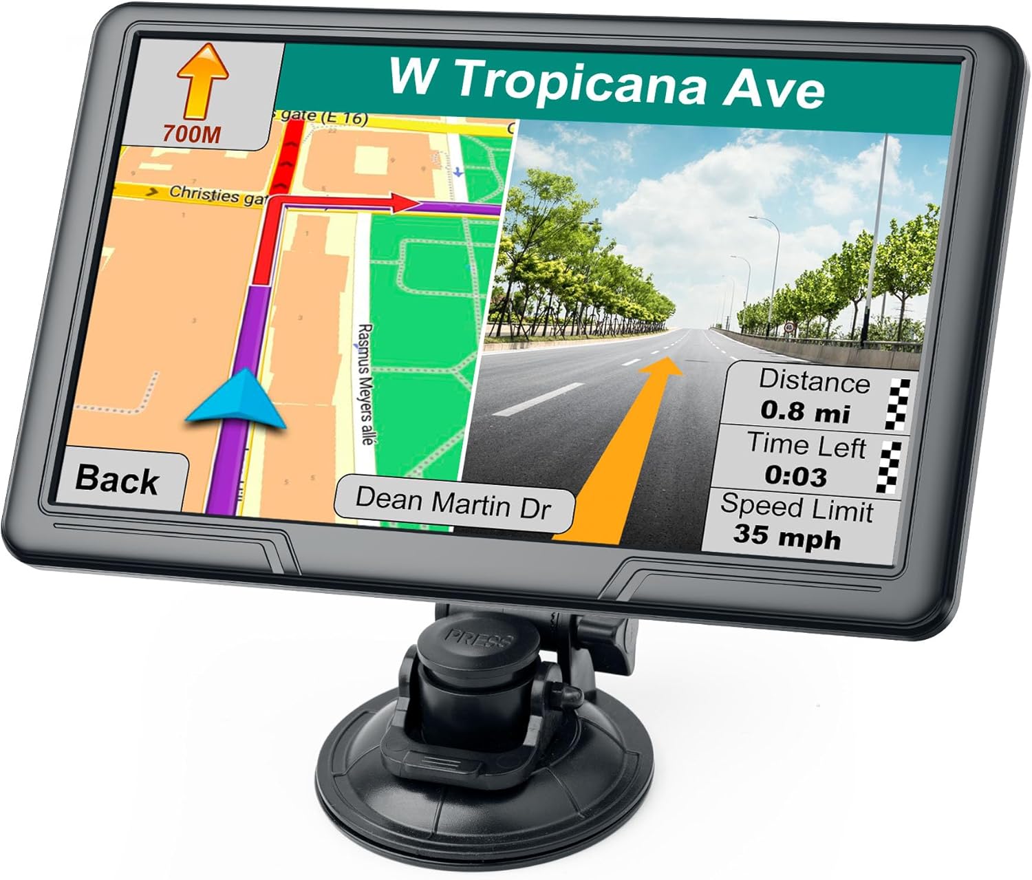 GPS Navigator for Car with Lastest 2024 Map, Free Lifetime Update, Car GPS Navigation System for Truck Commercial Drivers, Support Postcode POI Search, Voice Guidance, Speedcam Speedlimit Alerts, FM GPS Navigator for Car with Lastest 2024 Map, Free Lifetime Update, Car GPS Navigation System for Truck Commercial Drivers, Support Postcode POI Search, Voice Guidance, Speedcam Speedlimit Alerts, FM