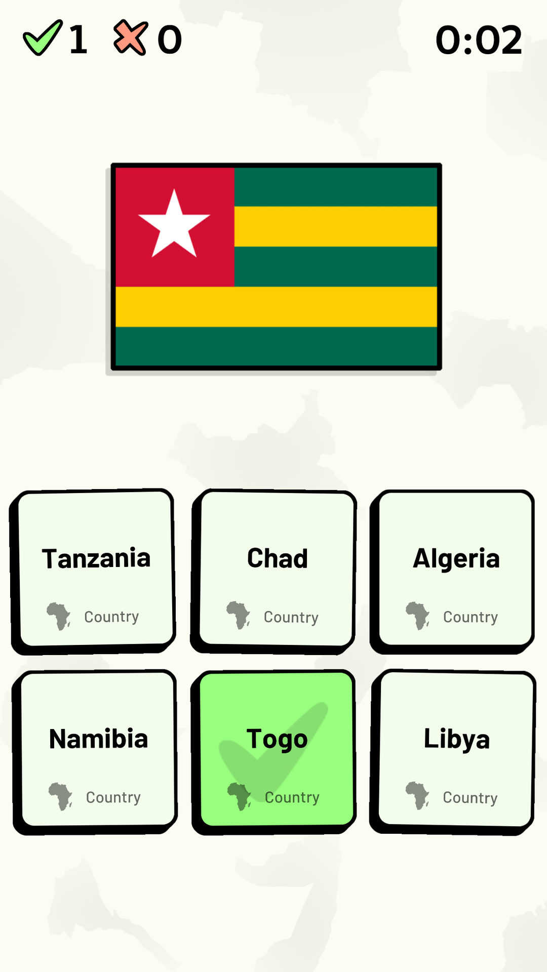 Countries of Africa Quiz App on Amazon Appstore