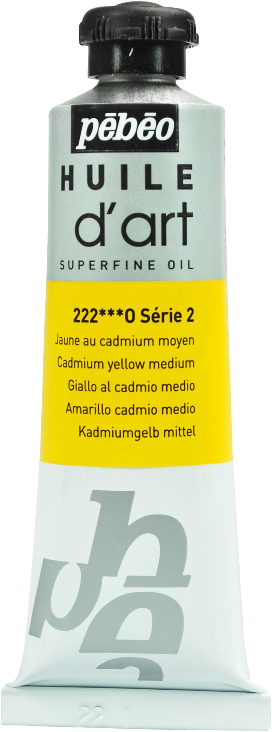 Pebeo Huile d'Art Tube, 37ml, Cadmium Yellow Medium