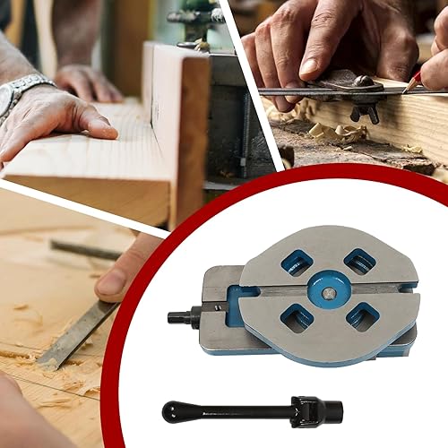 Miniatura 6 de findmall Tornillo de molino de precisión de 2 pulgadas con tornillo de banco de fresado resistente con base de rotación de 360 grados