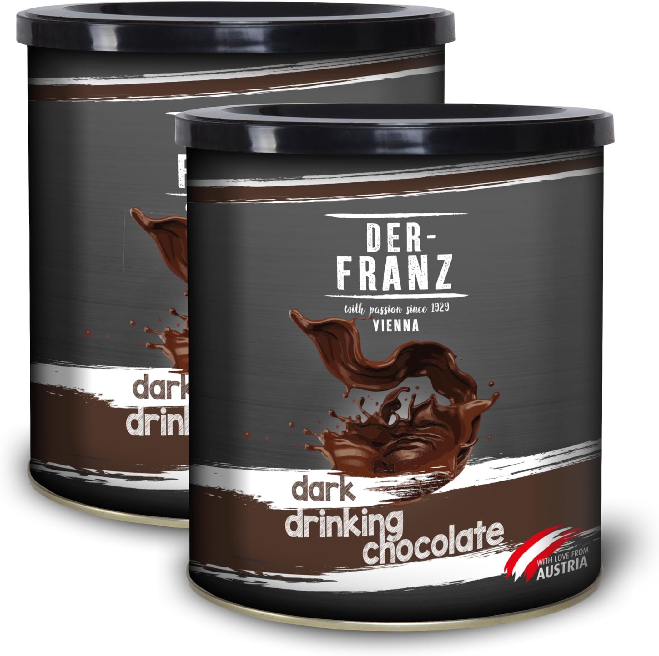 Dark Drinking Chocolate, 2 x 500 g