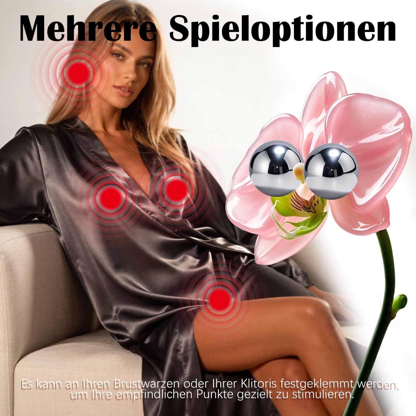 Nippelklemme für Frauen Brustwarzen Bdsms Spielzeug Hart Nippelklemmen für Männer Nipple Clamps Extreme Sex Spielzeug für Die Frau Extrem Hart Sextoys Brustwarzenklemmen