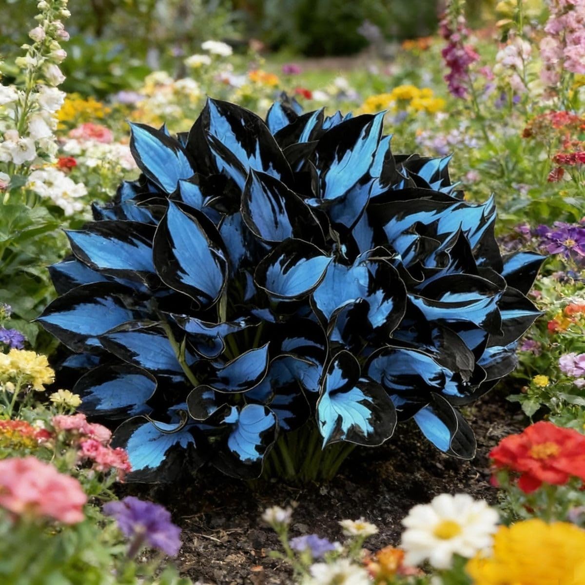 Mix Hosta Bulbs UK, Hostas Rhizome for Planting, Hardy Perennial, Excellent Display, Natural Organic-8 Bulbs-D