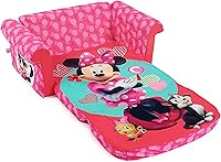 Vista 9 de Marshmallow Furniture, Children's 2 in 1 Flip Open Foam Sofa, Minnie Mouse, by Spin Master