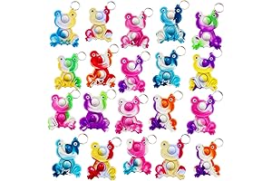 24 Pcs Kids Frog Pop Fidgets Toys for Party Favors
