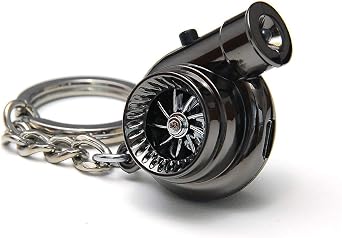 Boostnatics Rechargeable Electric Turbo Keychain w/Sounds & LED