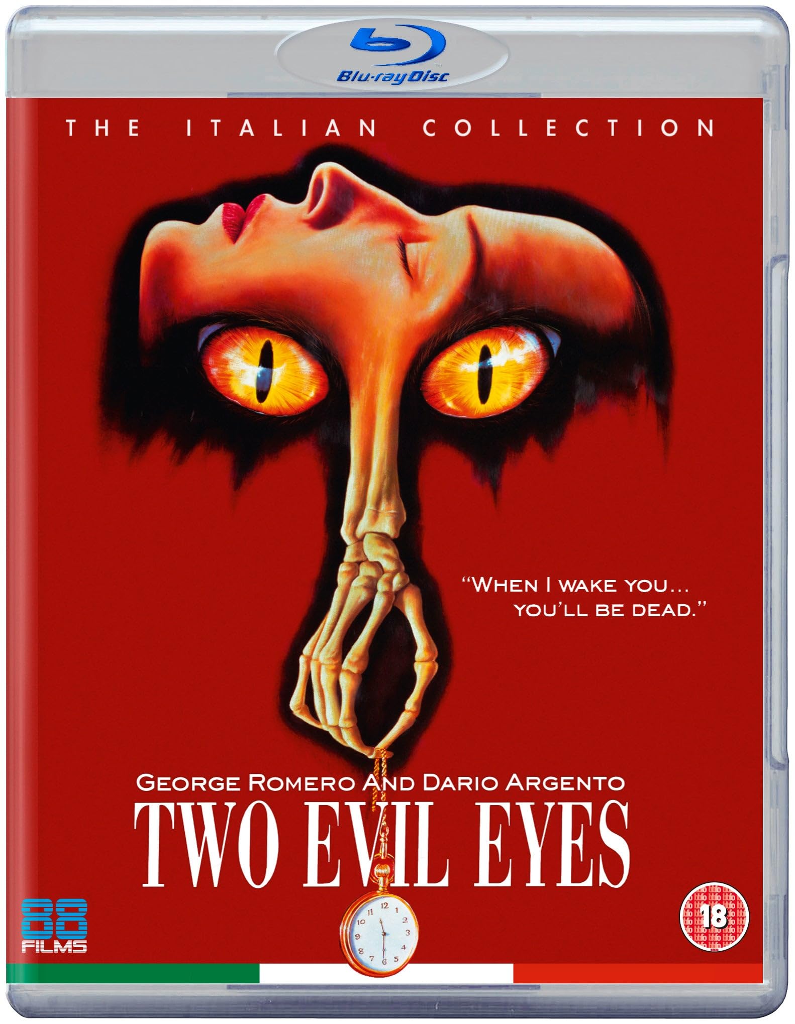 Two Evil Eyes Blu-ray edición Poe sin compresión