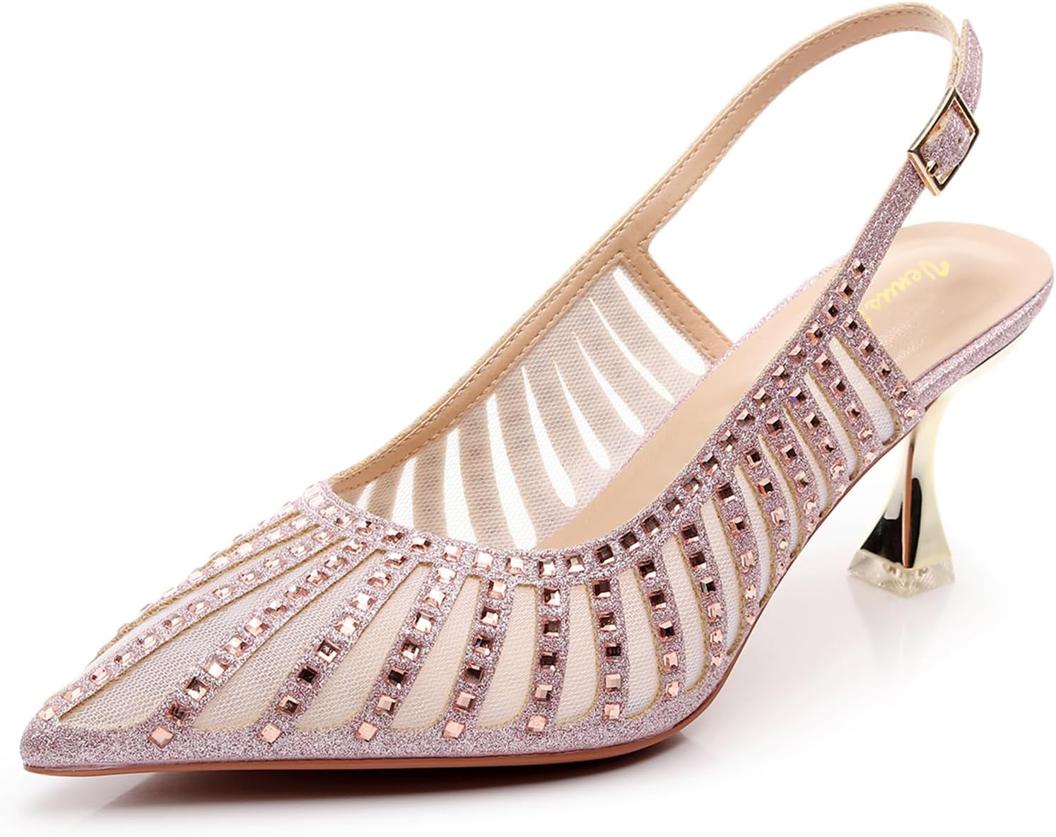 VenusCelia Women's Graceful Lady Slingback Pump Shoe