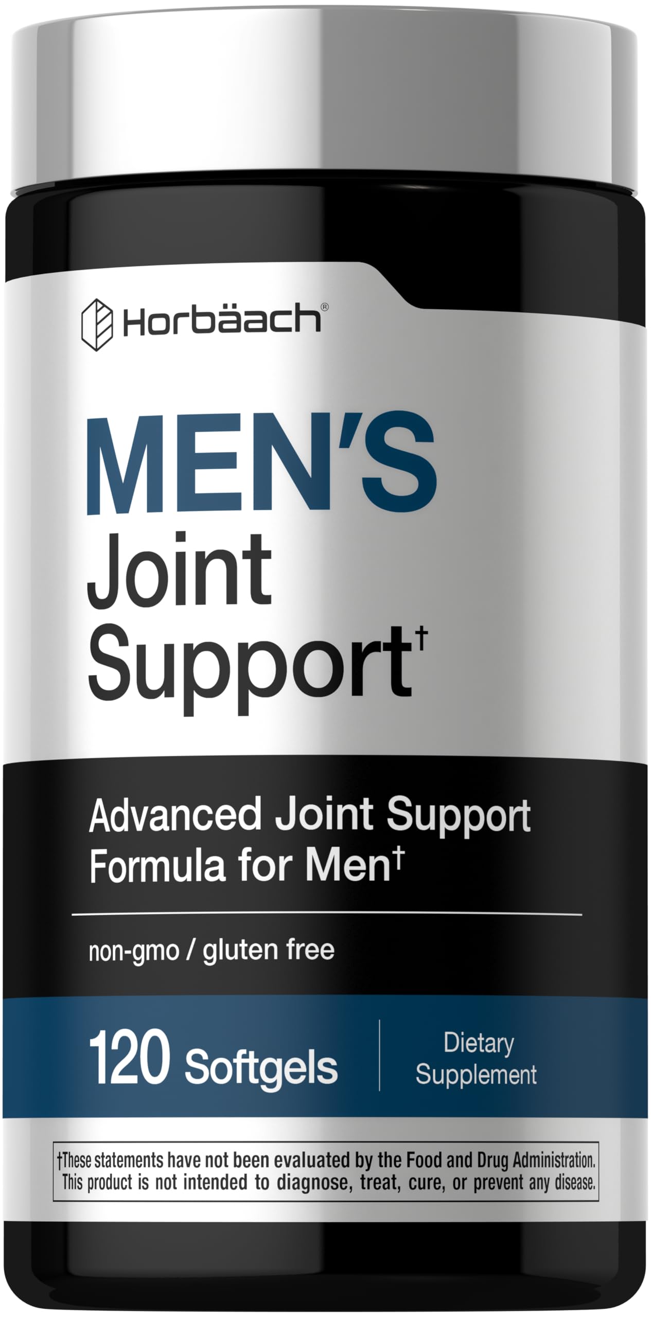 Horbäach Joint Support for Men | 120 softgels