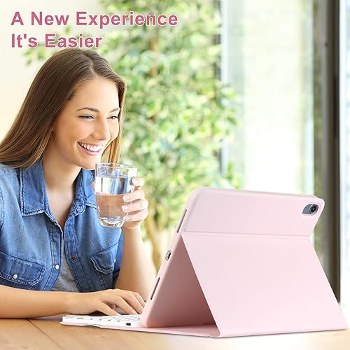 Miniatura 7 de Funda para iPad de 10. generación con teclado (10.9 pulgadas, 2022), funda para teclado para iPad de 10.9 pulgadas de 10.9 pulgadas de 10.9 pulgadas