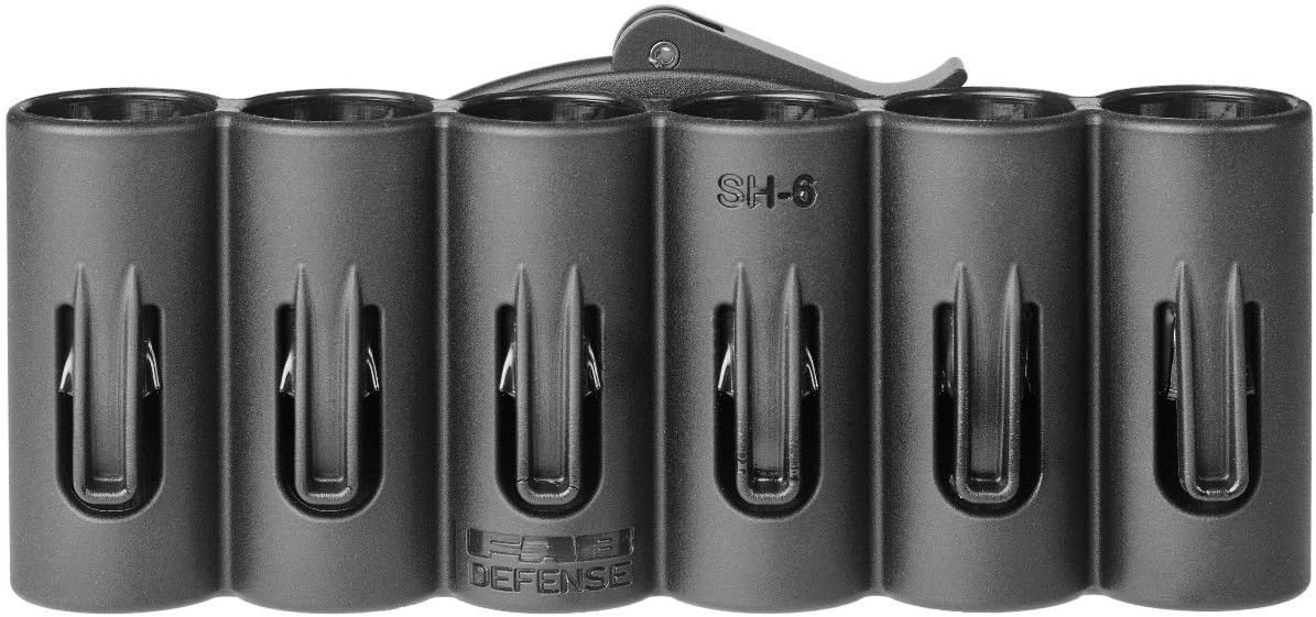 Fab Defense black SH-6 SH 20 gauge 6 shotgun shell holder MOSSBERG 500 PISTOL Shotgun Shot gun By Fab Defense + Best Security Gear Magnet