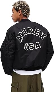 [Avirex] [アヴィレックス] MA-1 COMMERCIAL LOGO MA-1 コマーシャル ロゴ フライトジャケット メンズ 783-5952036
